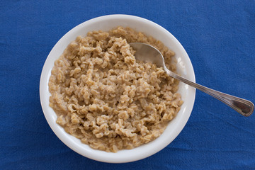hot bowl of oatmeal