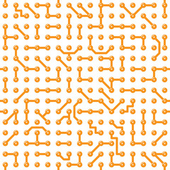 Seamless vector texture - circuit board