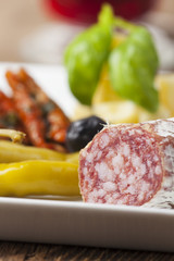 Gemischte italienische Antipasti