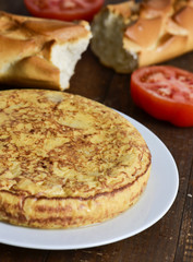 tortilla de patatas, spanish omelet