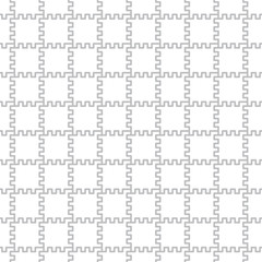 Simple vector pattern - elements with teeth