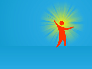 Idea - conceptual abstract vector illustration