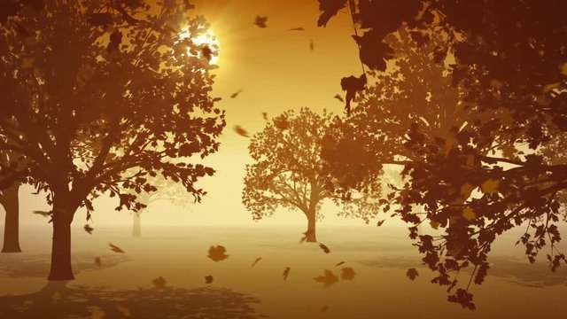 Loopable animation of a landscape showing the four seasons. Check my portfolio for more of this series of animations that show the four seasons. Each of the animations have matching movement so they may be edited together seamlessly.