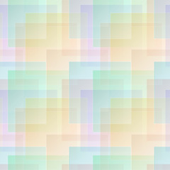 Color abstract seamless vector pattern