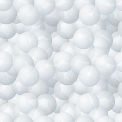 Abstract bubbles vector seamless pattern
