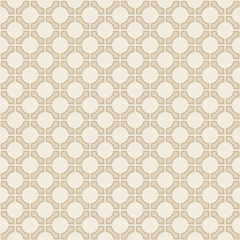 Vector seamless vintage geometric wallpaper pattern