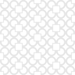 Obraz premium Vector seamless pattern - simple geometric gray & white modern b