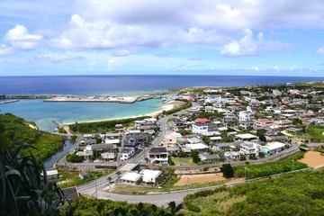 与那国島の久部良集落 © shikema