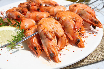 brochettes de crevettes 29072016