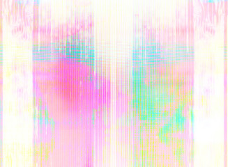 Glitch screen