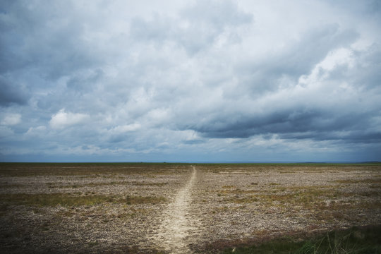 Walking along the ancient Ridgeway path through the county of Berkshire.