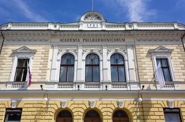 Slovenian Philharmonic Hall in Ljubljana