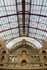 Central Railwaz Station in Antwerp