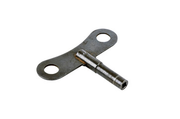 Old vintage key for clock