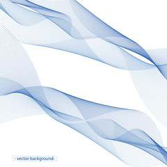 Sfondo astratto di onde blu