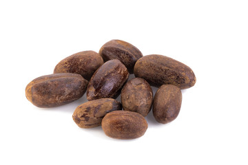 Obraz premium Nutmeg isolated on white background