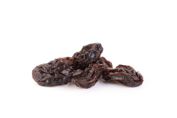 raisins isolated on white background