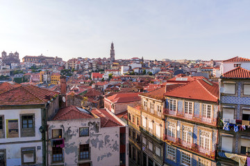 Fototapeta na wymiar panorama of the city Porto, Portugal