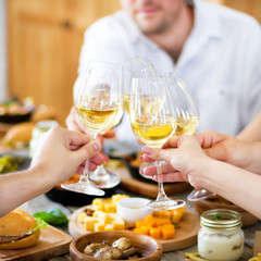 Friends Friendship Outdoor Dining People Concept