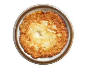 Homemade fried pancake