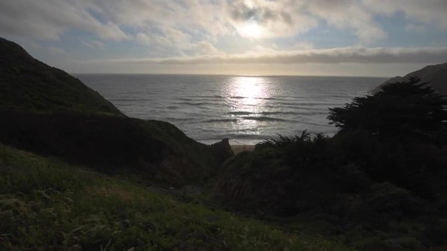 Gray Whale Cove State Beach California Landscape