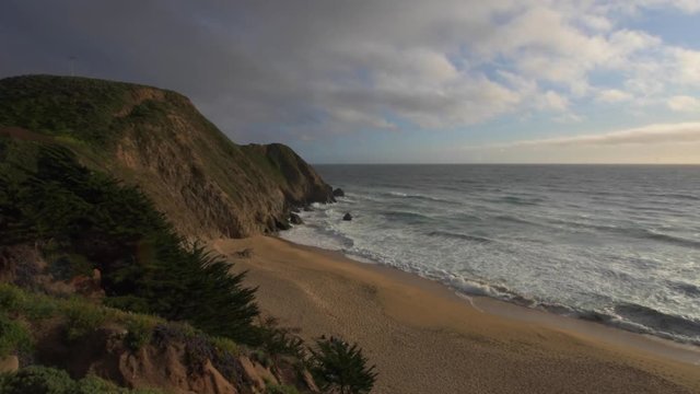 Gray Whale Cove State Beach California Landscape