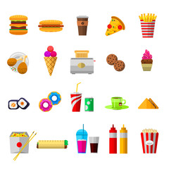 Vector food icons