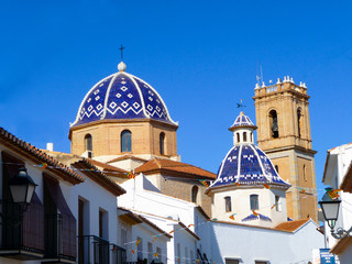 historische Kirche von Altea