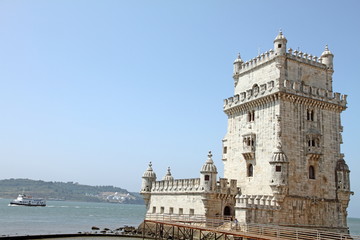 Fototapeta na wymiar Belem tower Lisbon