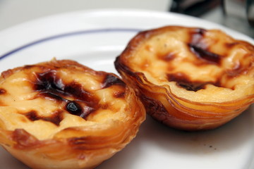 Nata pastries Lisbon Belem