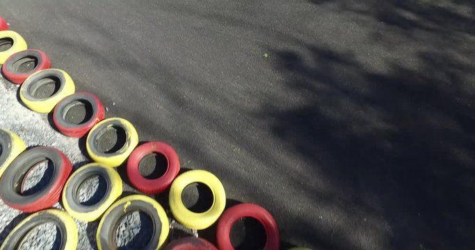 Kart. Overhead shot