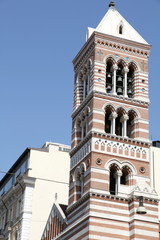 Fototapeta premium Rome Italy Romanesque bell tower