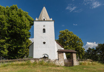 Fototapeta premium Romanesque-Gothic church in Sadok
