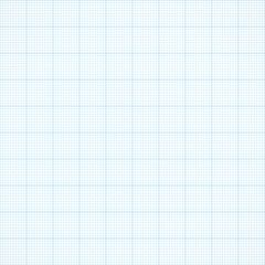 Graph seamless millimeter grid paper. Vector engineering background
