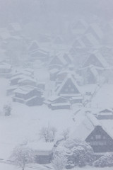 Fototapeta premium 冬の白川郷