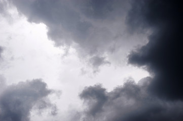 Fototapeta na wymiar storm cloud