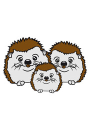 only child parents couple couple love 2 mamapapa child family baby offspring sweet little cute hedgehog team putzig