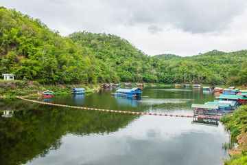 Landscape view of Kio Lom dam