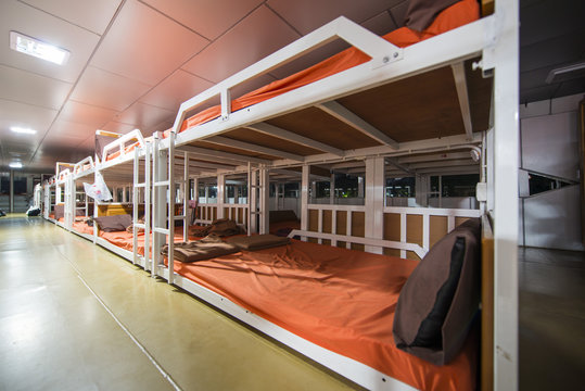 Bunk Beds On Ferry Boat To Koh Tao