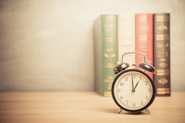 Clock on wall