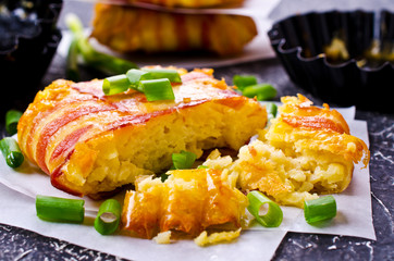 Baked vegetable cutlet