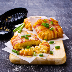 Baked vegetable cutlet