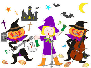 ハロウィンのコンサート