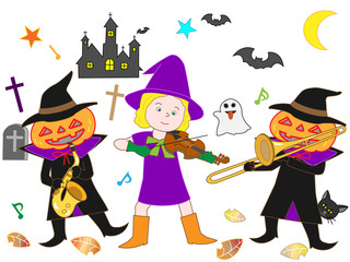 ハロウィンのコンサート