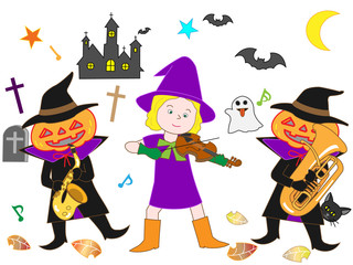 ハロウィンのコンサート