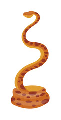 Naklejka premium Python boa snake