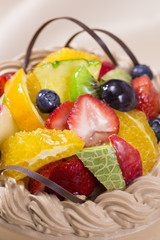 生チョコデコレーションケーキ