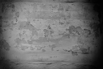Obraz premium Wall fragment with scratches and cracks