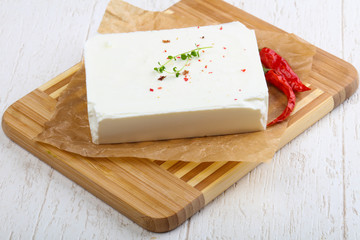 Feta brick cheese