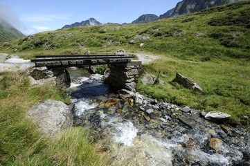 Pont sur le gave d’Ilhéou, Hautes Pyrénées